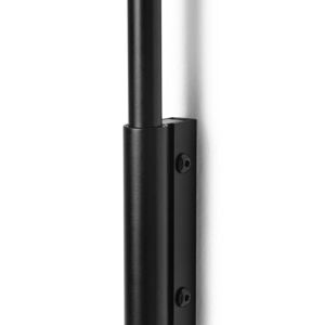 fermLiving nástenné svietidlo Arum Swivel, čierne, 47 cm, zástrčka