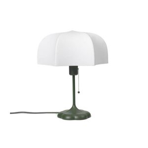 fermLIVING Poem stolová lampa, zelená, oceľ, rúno, 42 cm