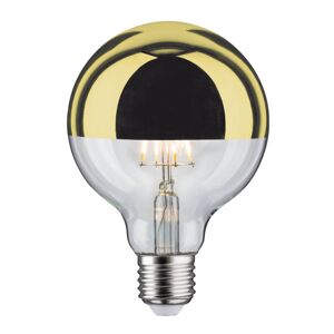 LED žiarovka E27 827 6,5 W zrkadlová hlava zlatá